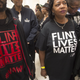 People wait in line to attend a House Oversight and Government Reform Committee hearing with Michigan Gov. Rick Snyder and Environmental Protection Agency administrator Gina McCarthy about the tainted water in Flint, Mich., on Capitol Hill in Washington, D.C., on March 17, 2016.
SAUL LOEB/AFP/Getty Images